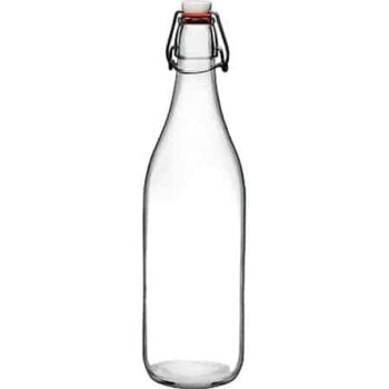 George Home Clear Glass Water Bottle