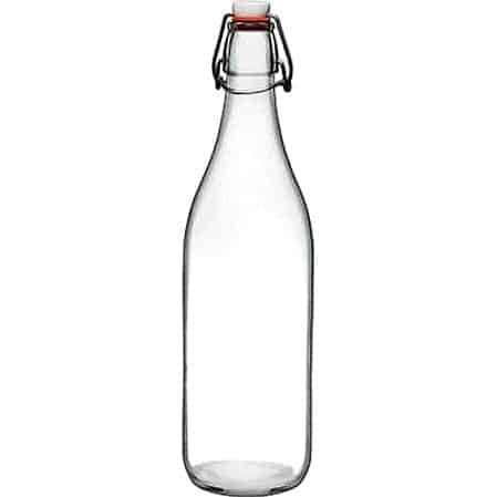 George Home Clear Glass Water Bottle