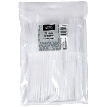 George Home Clear Mixed Cutlery