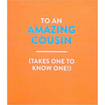 George Home Cousin Birthday Card