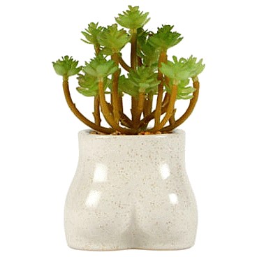 George Home Cream Bottom Planter