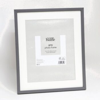 George Home Dark Grey Plastic Frame