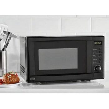 George Home Digital Microwave Black (17l, 700w)