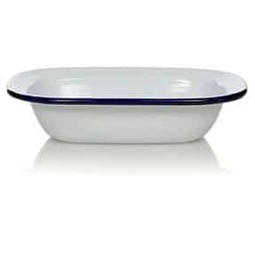George Home Enamel Small Pie Dish
