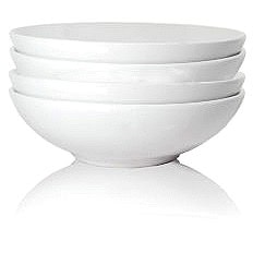 George Home Essentials White Cereal Bowl
