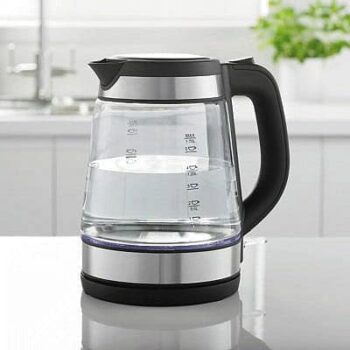 George Home Fast Boil Kettle Glass