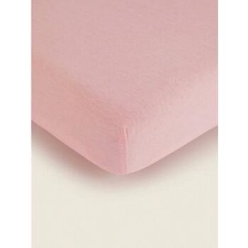 George Home Fitted Sheet Pink