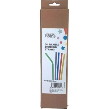George Home Flexible Paper Straws
