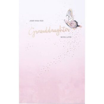 George Home Granddaughter Birthday Card