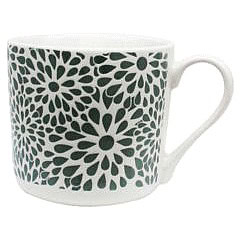George Home Green Floral Mug