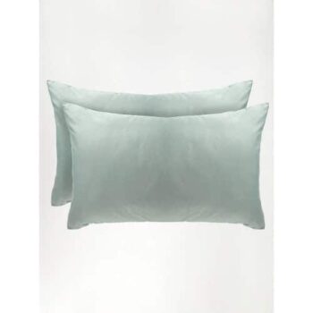 George Home Green Pillowcase Pair