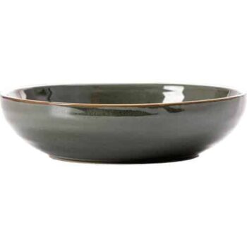George Home Green Reactive Glaze Pasta Bowl