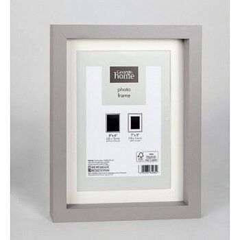 George Home Grey Boxed Frame 7x5Inch