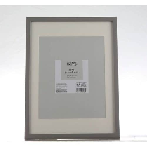George Home Grey Boxed Frame 9x7Inch