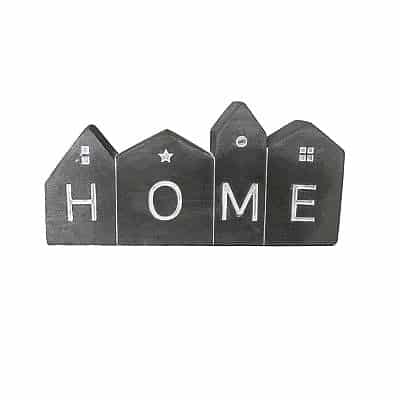 George Home Grey Cement 4 House Home Sign