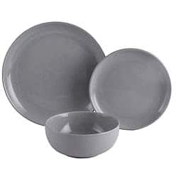 George Home Grey Speckle Dinner Set