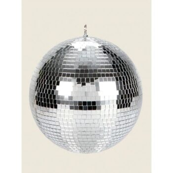 George Home Large Silver-Tone Disco Ball