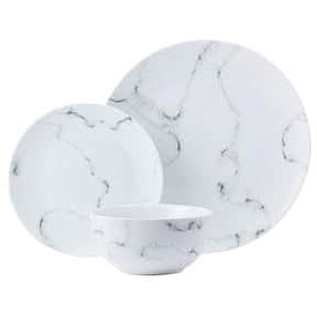 George Home Marble-effect Dinner Set