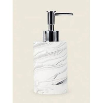 George Home Marble-Effect Soap Dispenser