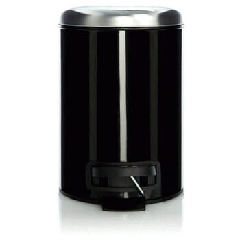 George Home Matte Black Bin