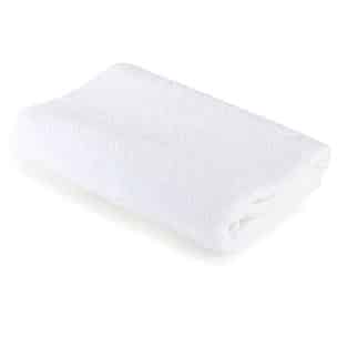 George Home Medium White Bath Towel
