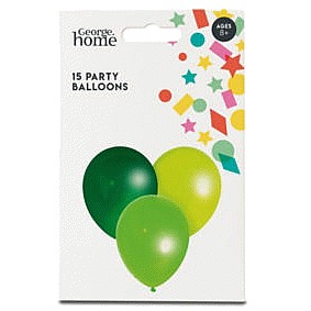 George Home Mix Balloons Green