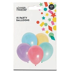 George Home Mix Pastel Balloons