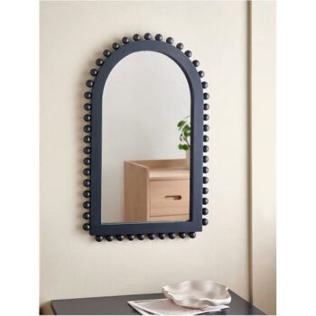 George Home Navy Bobble Mirror