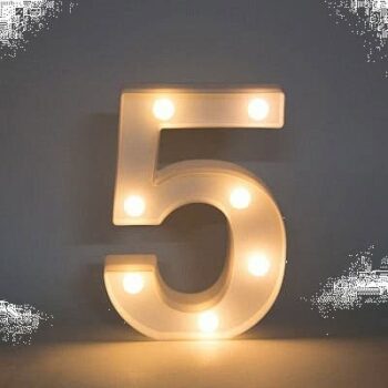 George Home Number Light 5