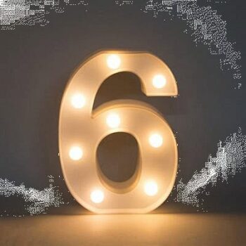 George Home Number Light 6