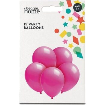 George Home Party Balloons Fuschia