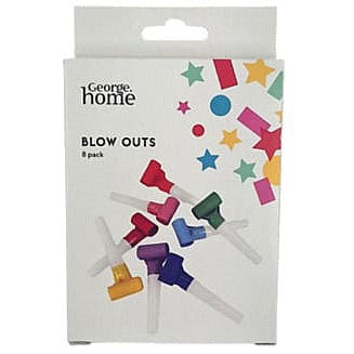 George Home Party Blowouts