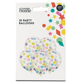 George Home Pastel Confetti Balloons