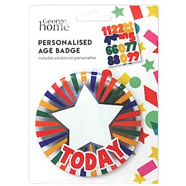 George Home Personalised Badge