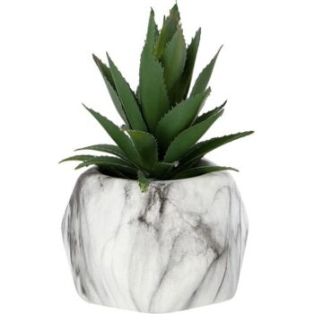 George Home Pineapple Marble Geo Pot