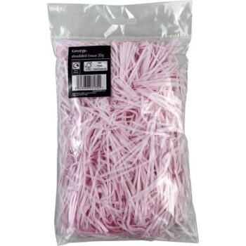 George Home Pink Shredded Tissue Paper