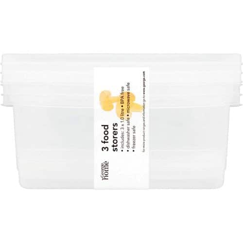 George Home Plastic Food Storers