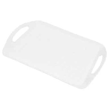 George Home Plastic Tray White 46x31cm