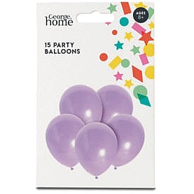 George Home Purple Party Balloons