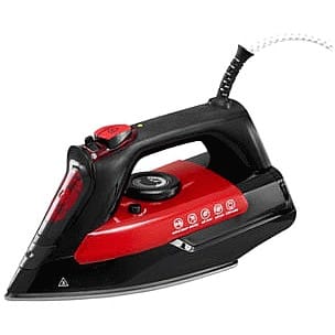 George Home Red Steam Iron