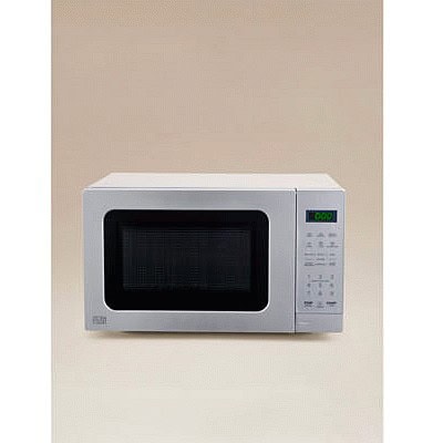George Home Silver Digital Microwave (17 Litre)