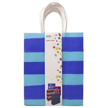 George Home Treat Bags Blue Stripe