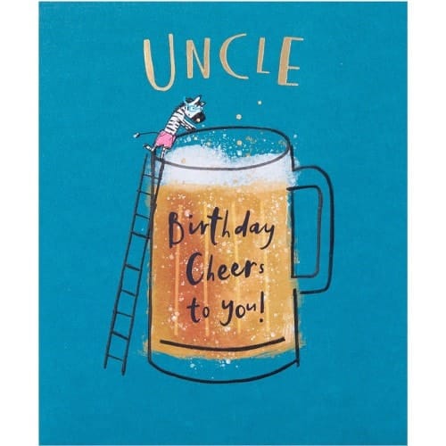 George Home Uncle Birthday Card