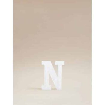 George Home White Alphabet Light N