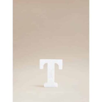 George Home White Alphabet Light T