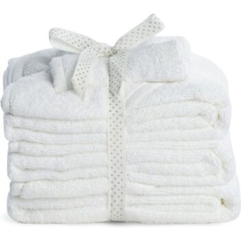 George Home White Hooded Towels
