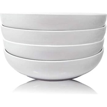 George Home White Pasta Bowl