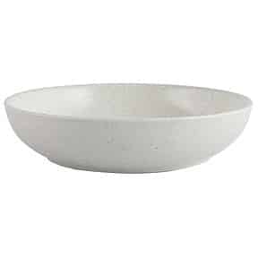 George Home White Speckle Pasta Bowl