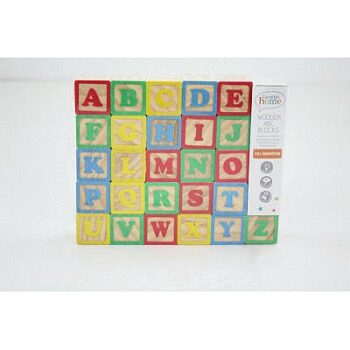 George Home Wooden ABC Blocks