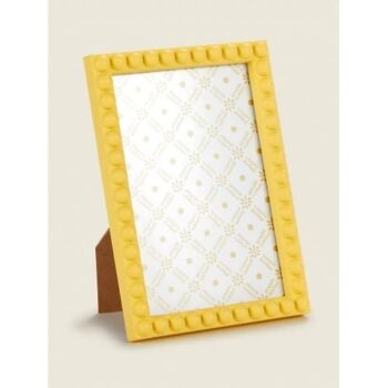 George Home Yellow Injection Beaded Frame 6x4 Inch